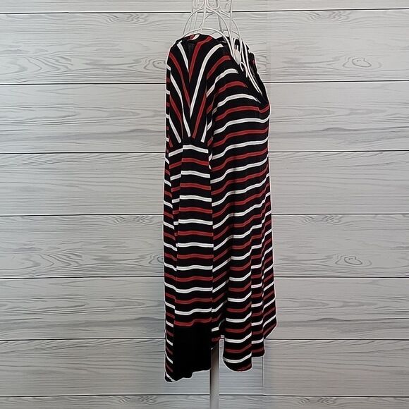 Liz Claiborne weekend striped tunic top Size L - Picture 5 of 12